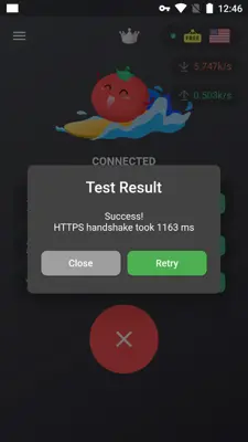 VPN Tomato android App screenshot 1