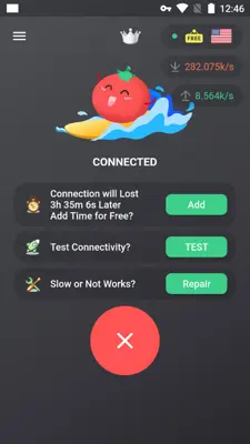 VPN Tomato android App screenshot 3